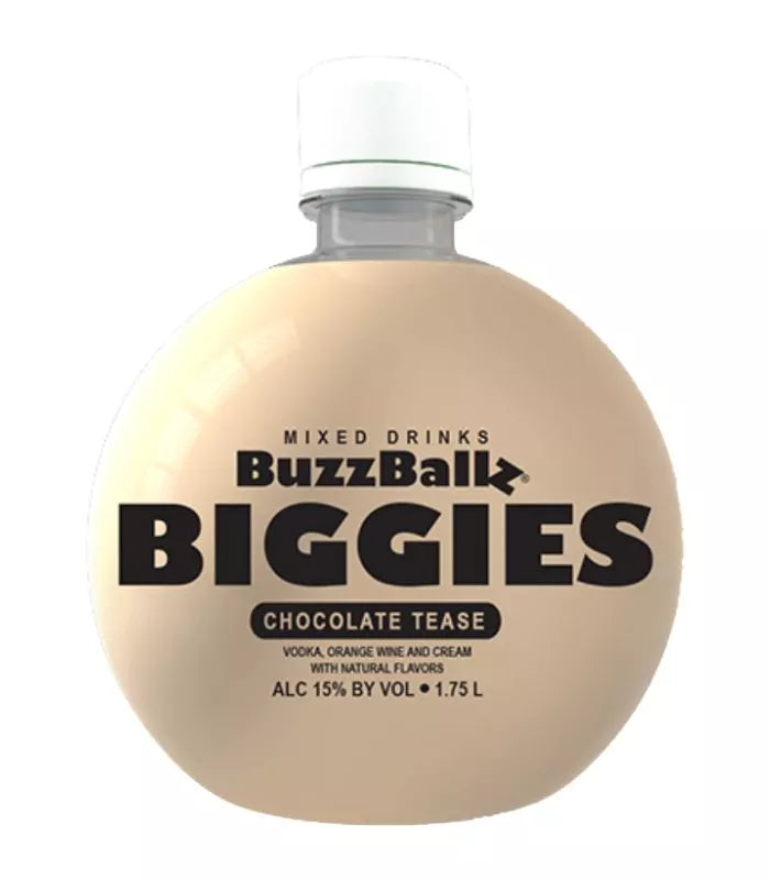 Buy Buzzballz Biggies Chocolate Tease Pre-Mixed Cocktails 1.75L Online - The Barrel Tap Online Liquor Delivered