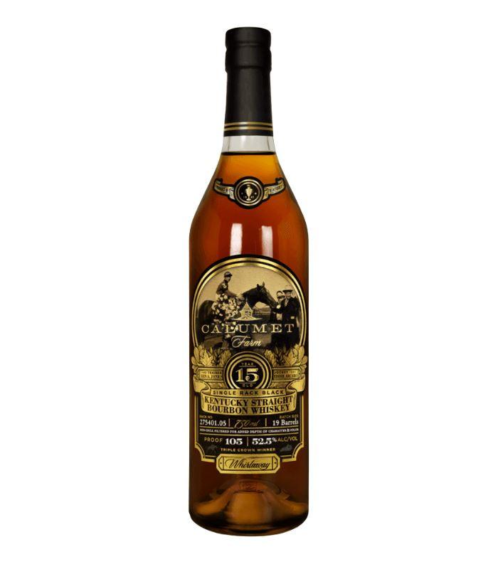 Buy Calumet Single Rack Black 15 Year Old Bourbon Whiskey 750mL Online - The Barrel Tap Online Liquor Delivered