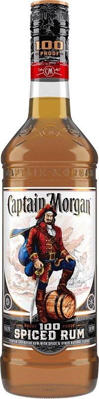 Buy Captain Morgan 100 Proof Spiced Rum 750mL Online - The Barrel Tap Online Liquor Delivered