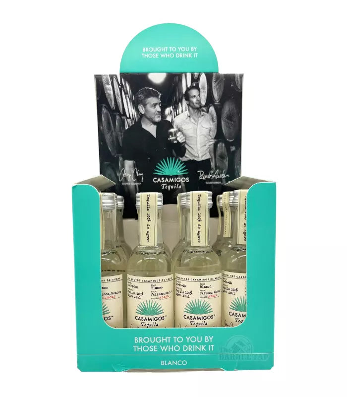 Buy Casamigos Tequila Blanco Miniature Shooters Box 50mL x 12 Online - The Barrel Tap Online Liquor Delivered