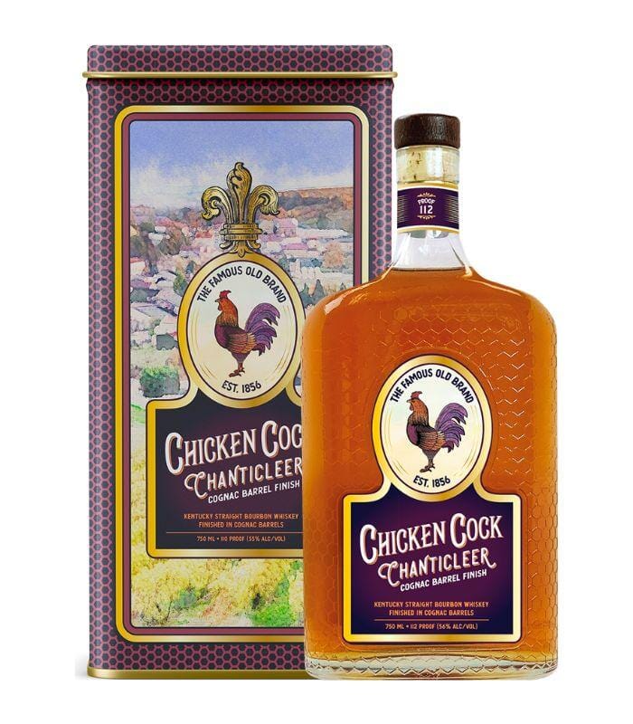 Buy Chicken Cock Chanticleer Cognac Barrel Finish Kentucky Straight Bourbon Whiskey 750mL Online - The Barrel Tap Online Liquor Delivered