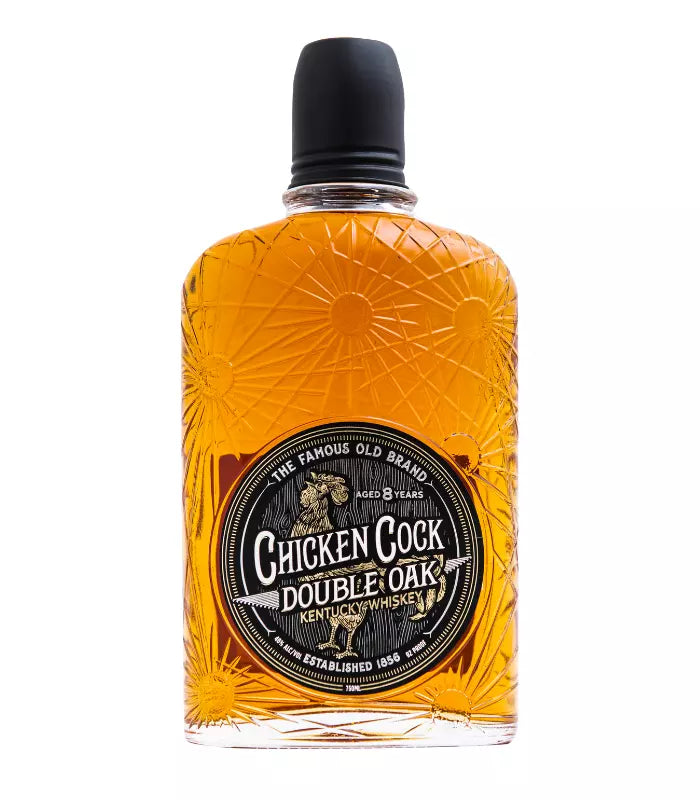 Buy Chicken Cock Double Oak Kentucky Whiskey Aged 8 Years 750mL Online - The Barrel Tap Online Liquor Delivered