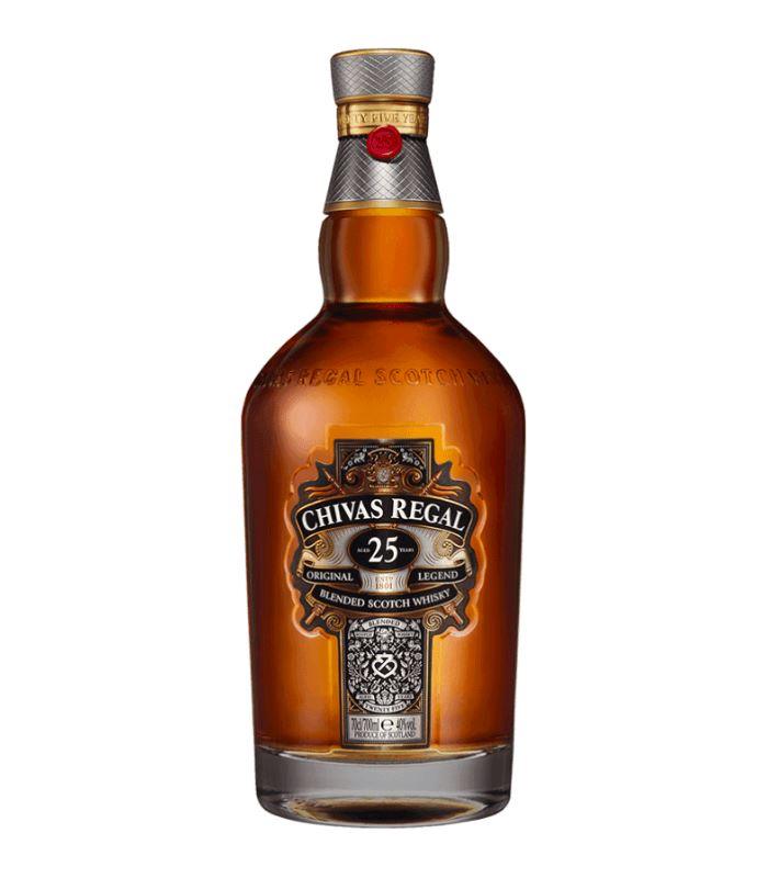 Buy Chivas Regal 25 Year Old Blended Scotch Whisky 750mL Online - The Barrel Tap Online Liquor Delivered