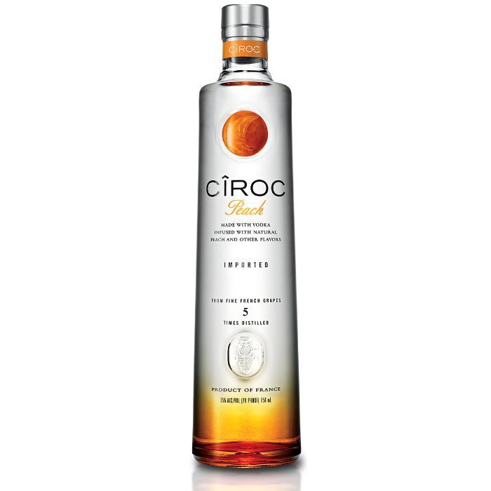 Buy Ciroc Peach Vodka Online - The Barrel Tap Online Liquor Delivered