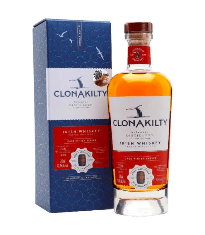 Buy Clonakilty Cask Finish Series Port Cask Irish Whisky 750mL Online - The Barrel Tap Online Liquor Delivered