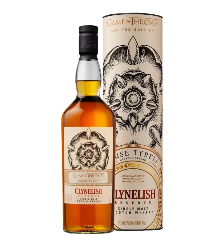 Buy Clynelish Reserve Game of Thrones House Tyrell Scotch Whisky 750mL Online - The Barrel Tap Online Liquor Delivered
