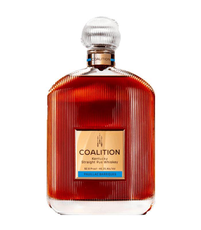 Buy Coalition Finished in Pauillac Barriques Kentucky Straight Rye Whiskey 92.6 Proof 750mL Online - The Barrel Tap Online Liquor Delivered