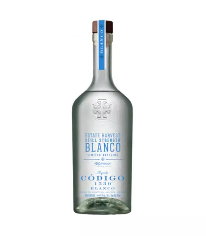 Buy Codigo 1530 Blanco Still Strength Estate Harvest Tequila 750mL Online - The Barrel Tap Online Liquor Delivered