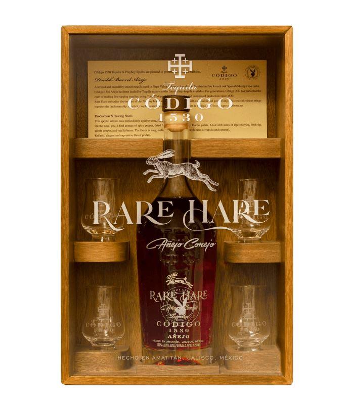 Buy Codigo 1530 Playboy Rare Hare Añejo Tequila 750mL Online - The Barrel Tap Online Liquor Delivered