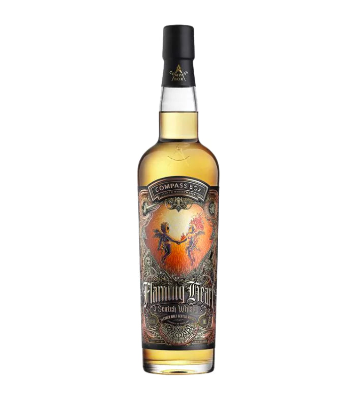 Buy Compass Box Flaming Heart Blended Scotch Whisky 7th Edition 750mL Online - The Barrel Tap Online Liquor Delivered