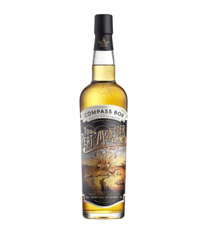 Buy Compass Box The Peat Monster Blended Grain Scotch Whisky 750mL Online - The Barrel Tap Online Liquor Delivered