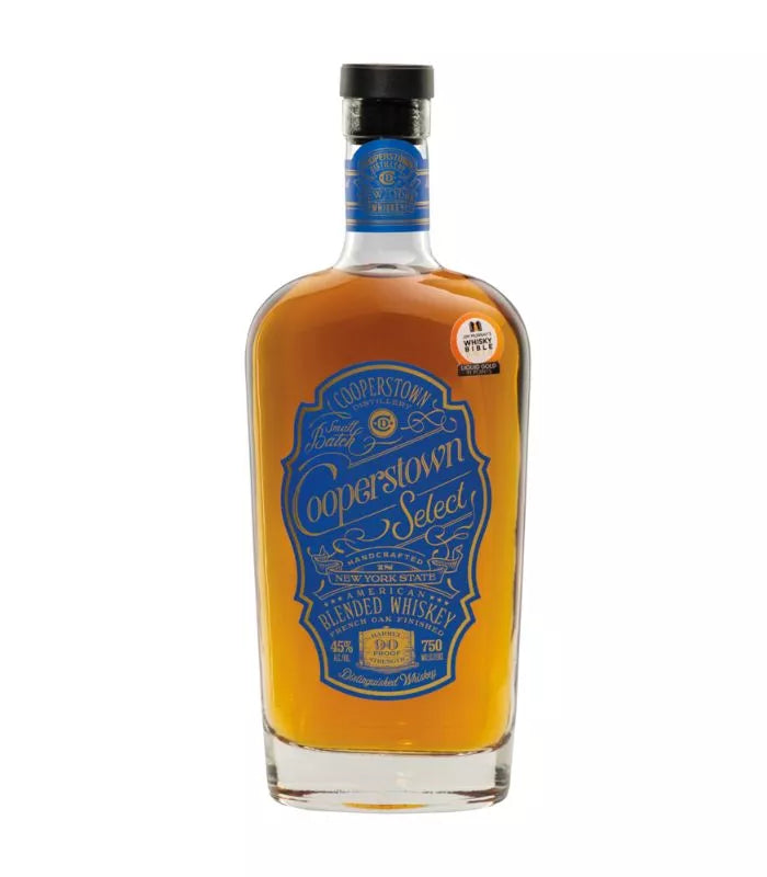 Buy Cooperstown Select American Blended Whiskey 750mL Online - The Barrel Tap Online Liquor Delivered