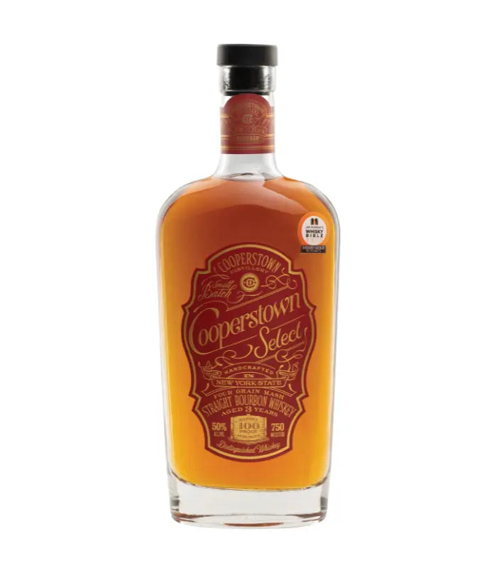 Buy Cooperstown Select Straight Bourbon Whiskey 750mL Online - The Barrel Tap Online Liquor Delivered