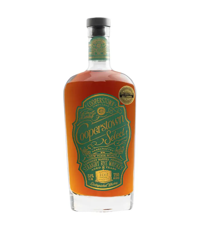 Buy Cooperstown Select Straight Rye Whiskey 750mL Online - The Barrel Tap Online Liquor Delivered