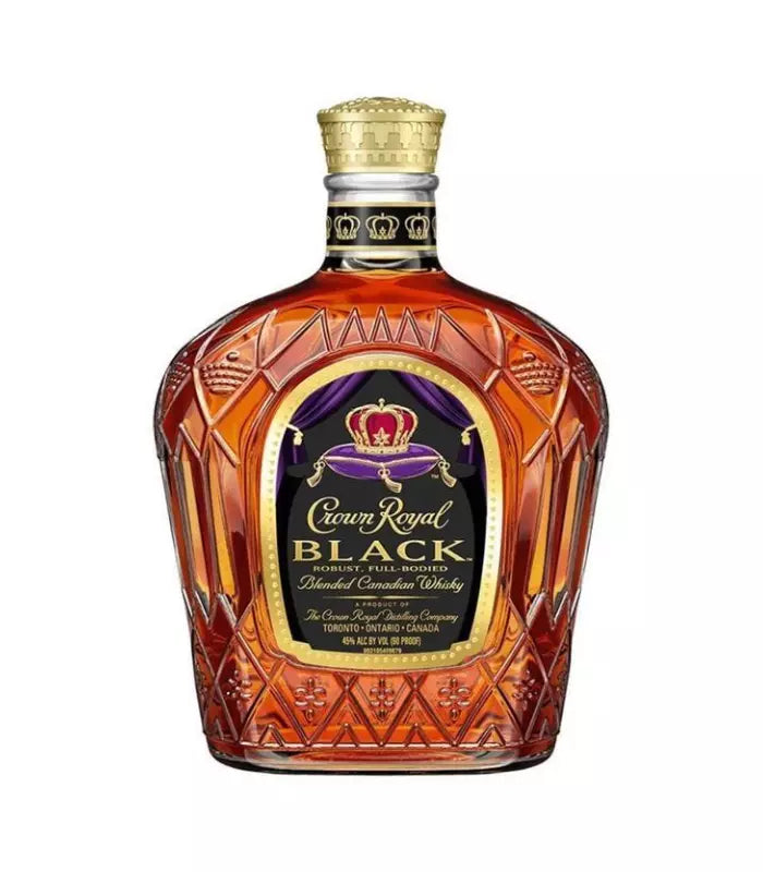 Buy Crown Royal Black Canadian Whisky 750mL Online - The Barrel Tap Online Liquor Delivered