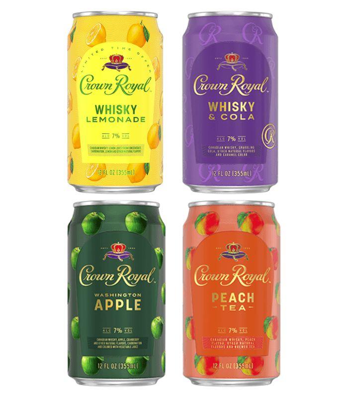 Buy Crown Royal Cocktail Cans Limited Edition Bundle Online - The Barrel Tap Online Liquor Delivered