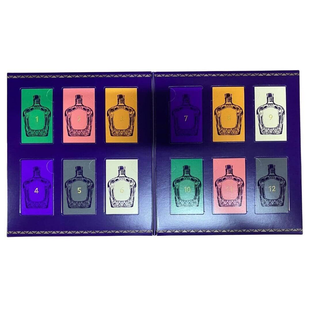 Buy Crown Royal Tasting Calendar 12 50mL Mini Shot Gift Set Online - The Barrel Tap Online Liquor Delivered