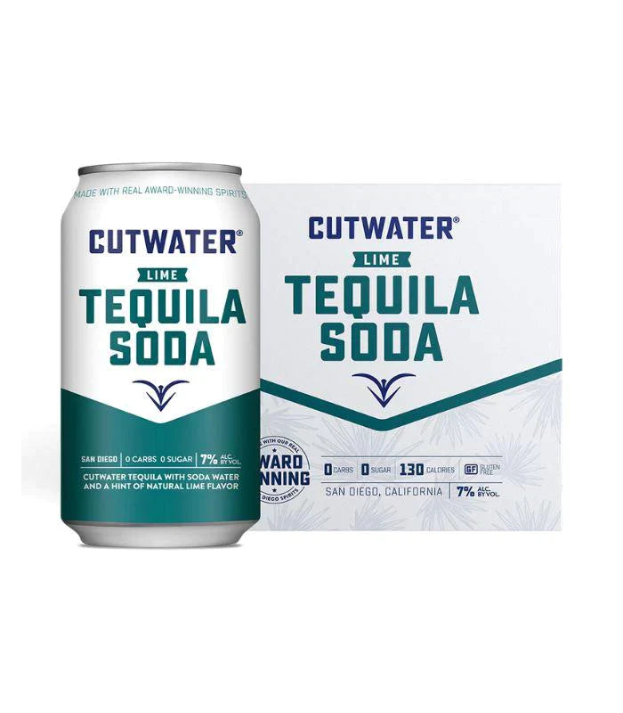 Buy Cutwater Tequila Soda 4 Pack Online - The Barrel Tap Online Liquor Delivered