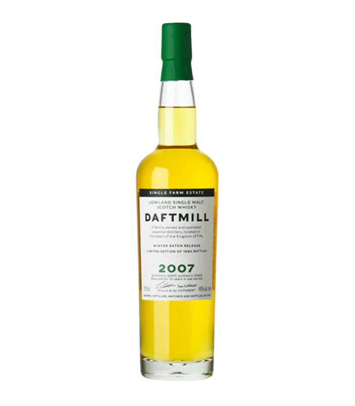 Buy Daftmill Single Farm Estate Scotch Whisky Winter Release 2007 750mL Online - The Barrel Tap Online Liquor Delivered
