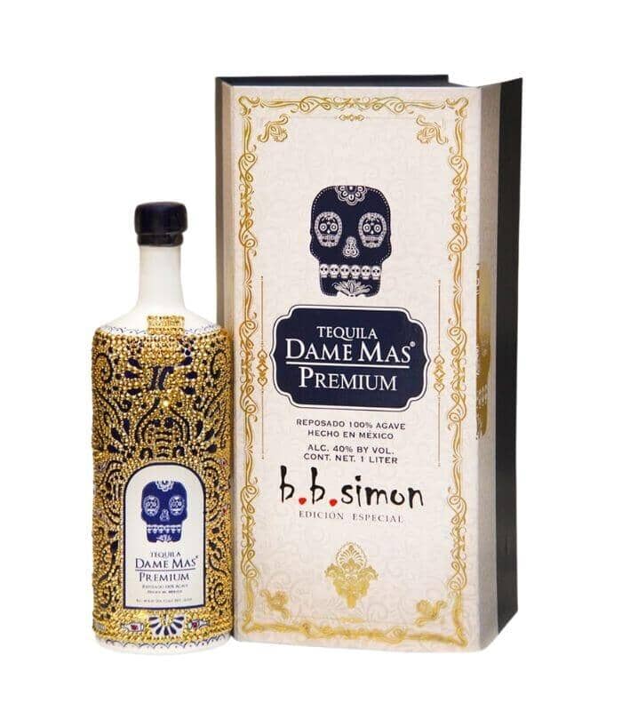 Buy Dame Mas Premium Reposado b.b. Simon Special Edition Tequila 1L Online - The Barrel Tap Online Liquor Delivered
