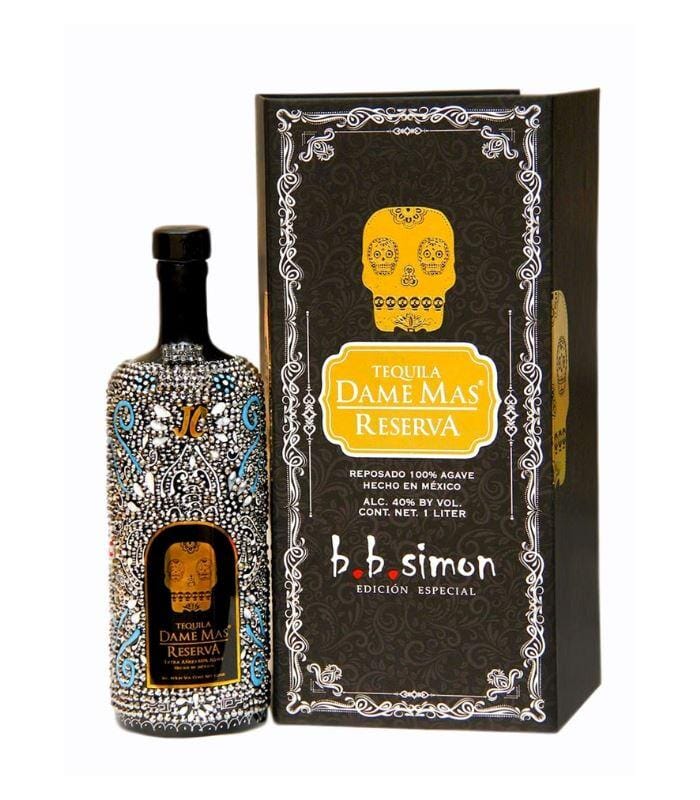 Buy Dame Mas Reserva Extra Anejo b.b. Simon Special Edition Tequila 1L Online - The Barrel Tap Online Liquor Delivered