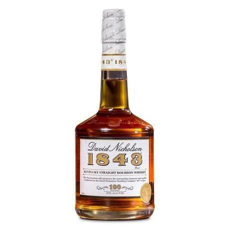 Buy David Nicholson 1843 Bourbon 750mL Online - The Barrel Tap Online Liquor Delivered