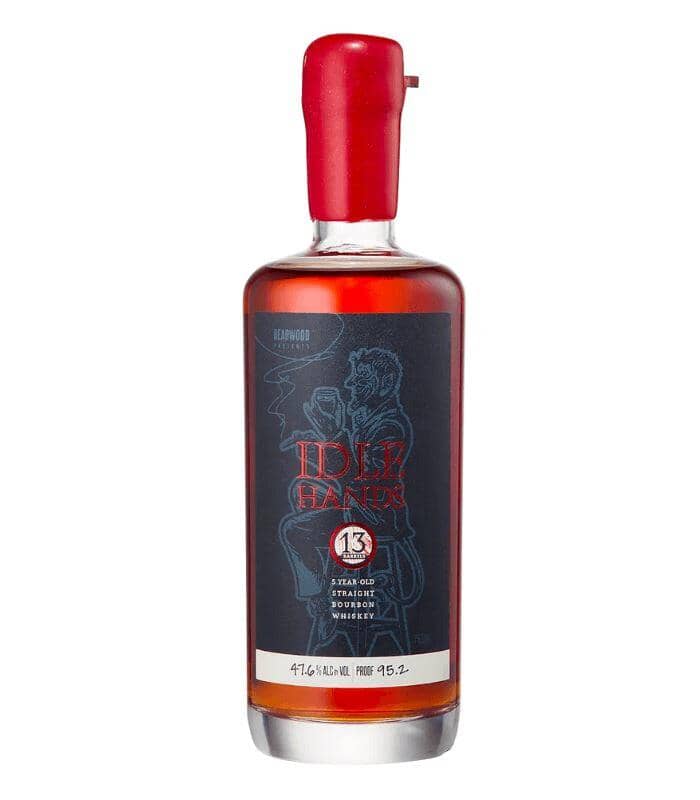 Buy Deadwood Idle Hands 5 Year Old Small Batch Heavy Rye Bourbon 750mL Online - The Barrel Tap Online Liquor Delivered