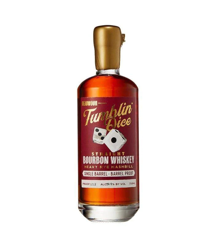 Buy Deadwood Tumblin Dice 4 Year Straight Bourbon Whiskey Single Barrel - Barrel Proof 750mL Online - The Barrel Tap Online Liquor Delivered