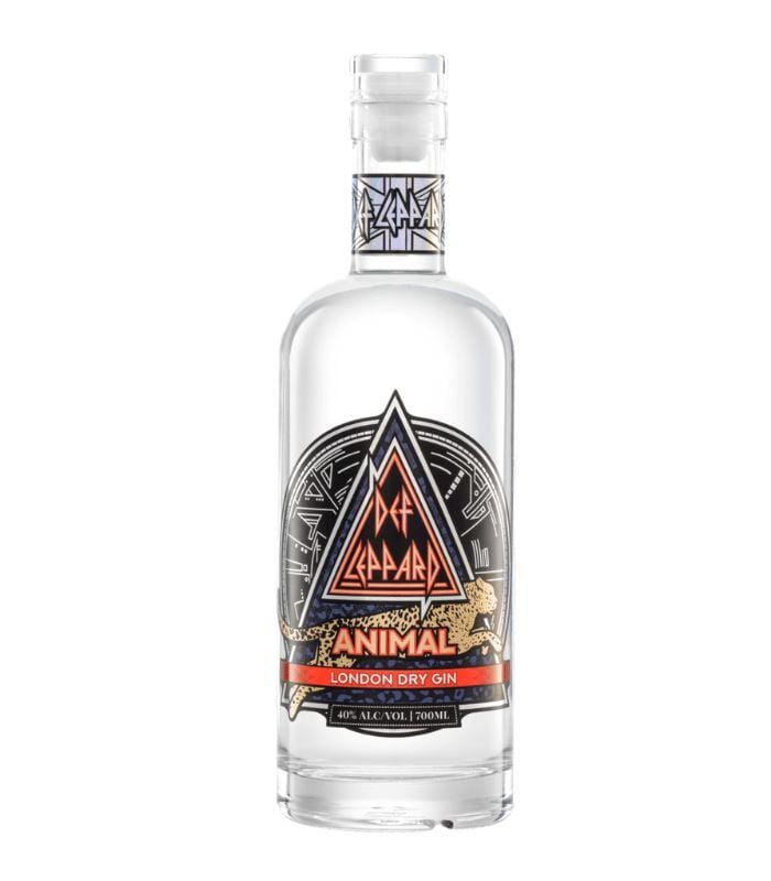 Buy Def Leppard Animal London Dry Gin 700mL Online - The Barrel Tap Online Liquor Delivered
