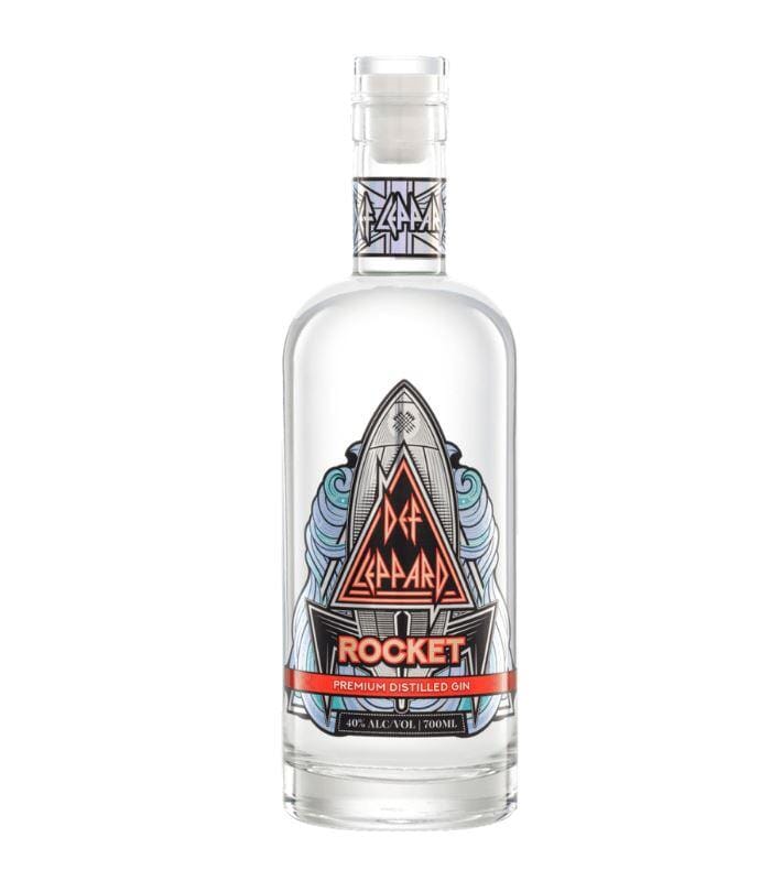 Buy Def Leppard Rocket Premium Distilled Gin 700mL Online - The Barrel Tap Online Liquor Delivered