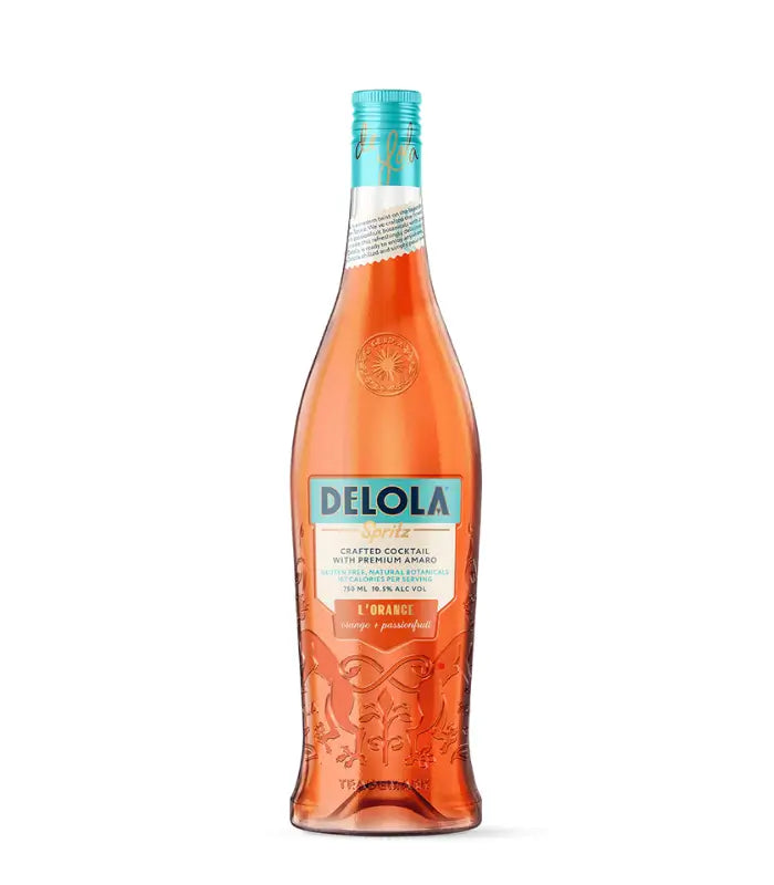 Buy Delola L'Orange Spritz by Jennifer Lopez 750mL Online - The Barrel Tap Online Liquor Delivered