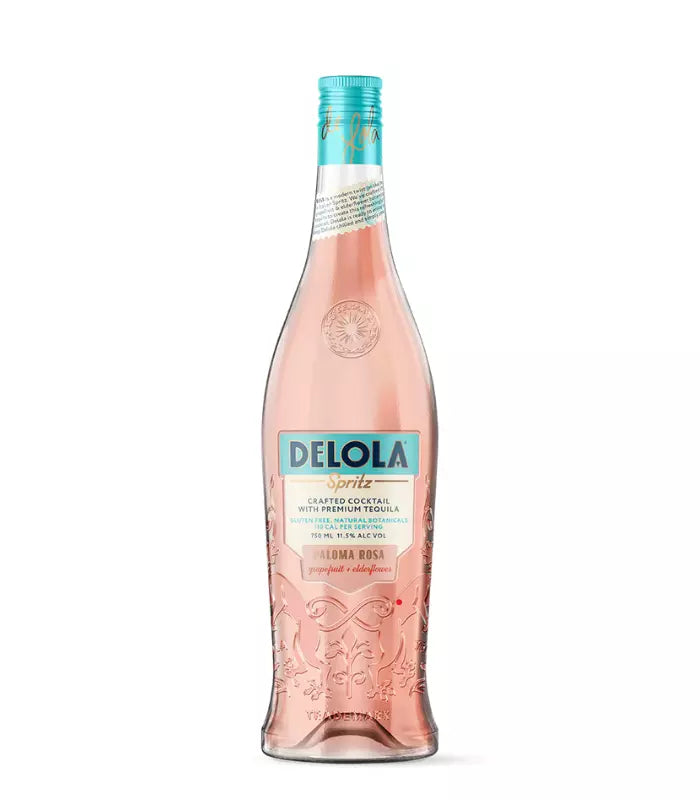 Buy Delola Paloma Rosa Spritz by Jennifer Lopez 750mL Online - The Barrel Tap Online Liquor Delivered