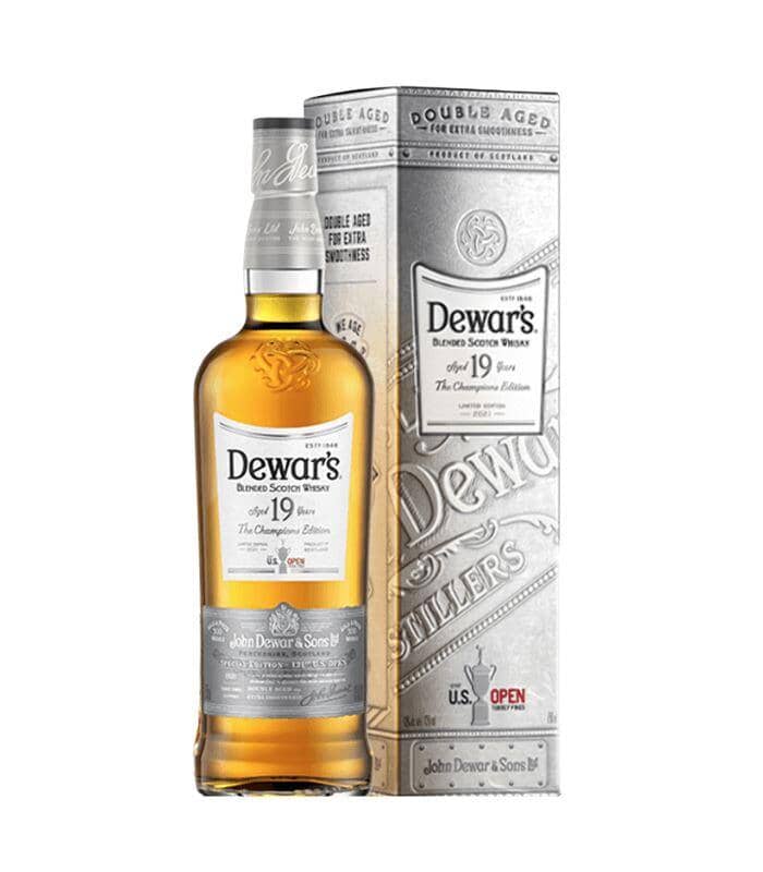 Buy Dewar’s 19 Year-Old U.S. Open 2021 “The Champions Edition” Scotch 750mL Online - The Barrel Tap Online Liquor Delivered