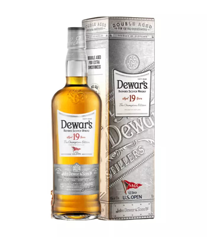 Buy Dewar’s 19 Year-Old U.S. Open 2023 “The Champions Edition” Scotch 750mL Online - The Barrel Tap Online Liquor Delivered