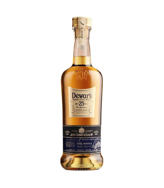 Buy Dewar's 25 Year Old Blended 'The Signature' Scotch Whisky 750mL Online - The Barrel Tap Online Liquor Delivered