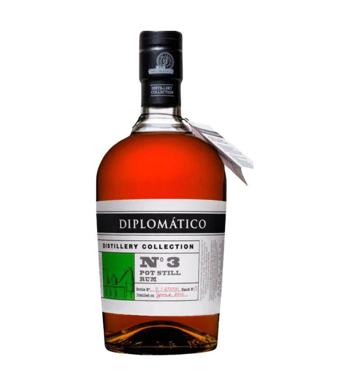 Buy Diplomatico Distillery Collection No. 3 Pot Still Rum 750mL Online - The Barrel Tap Online Liquor Delivered