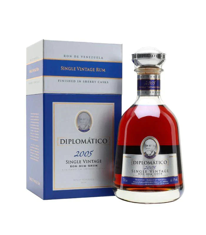 Buy Diplomatico Single Vintage 2005 Rum 750mL Online - The Barrel Tap Online Liquor Delivered