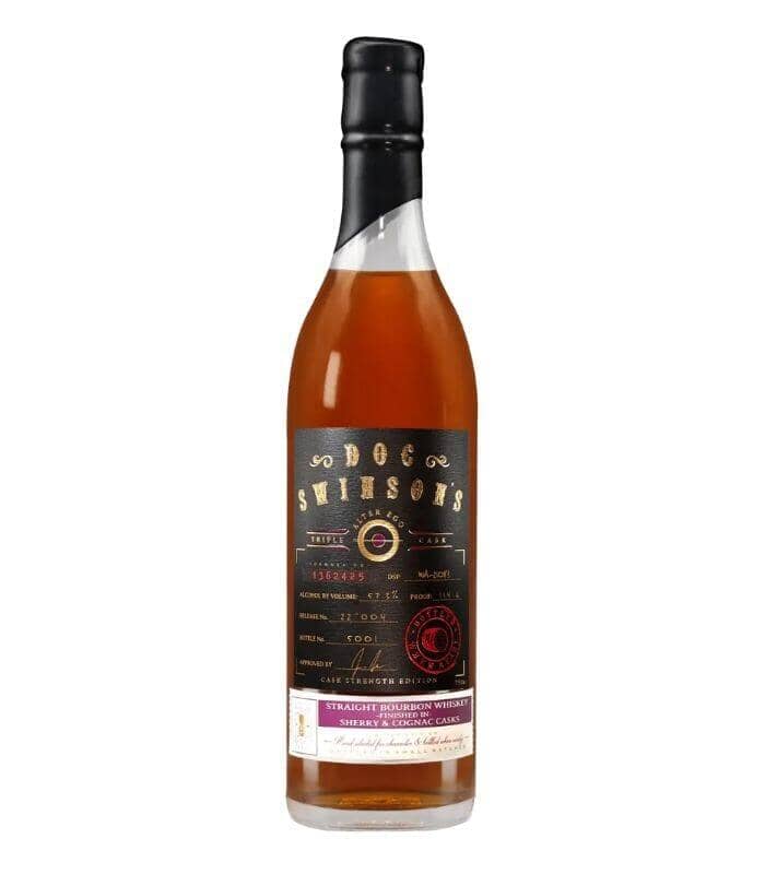 Buy Doc Swinson's Alter Ego Triple Cask High Proof Straight Bourbon Whiskey Finished in Sherry & Cognac Casks Online - The Barrel Tap Online Liquor Delivered