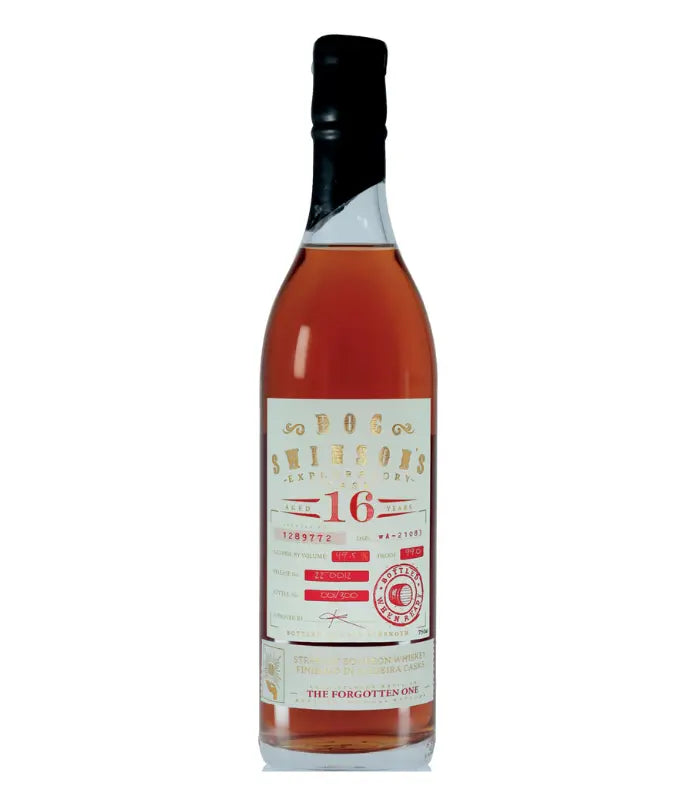 Buy Doc Swinson's Exploratory Cask 16 Year The Forgotten One Madeira Cask Finished Bourbon 750mL Online - The Barrel Tap Online Liquor Delivered