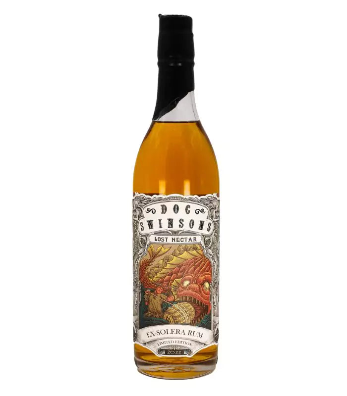Buy Doc Swinson's Lost Nectar Ex-Solera Rum 750mL Online - The Barrel Tap Online Liquor Delivered