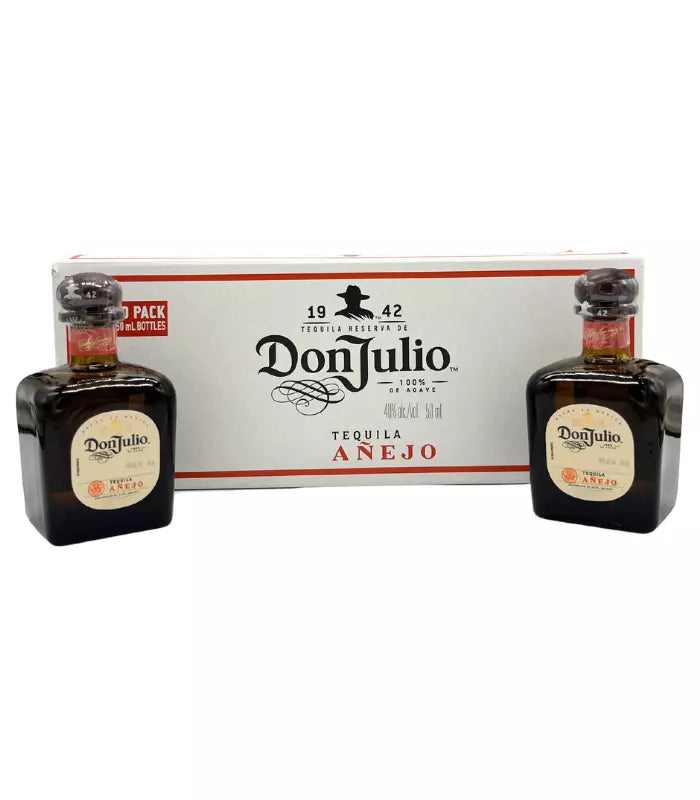 Buy Don Julio Anejo Tequila Shooters 50mL x 10 Online - The Barrel Tap Online Liquor Delivered