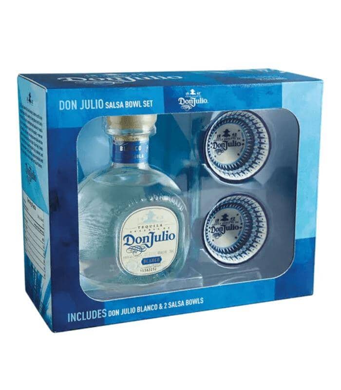 Buy Don Julio Blanco Tequila w/ 2 Bowls Gift Set Online - The Barrel Tap Online Liquor Delivered