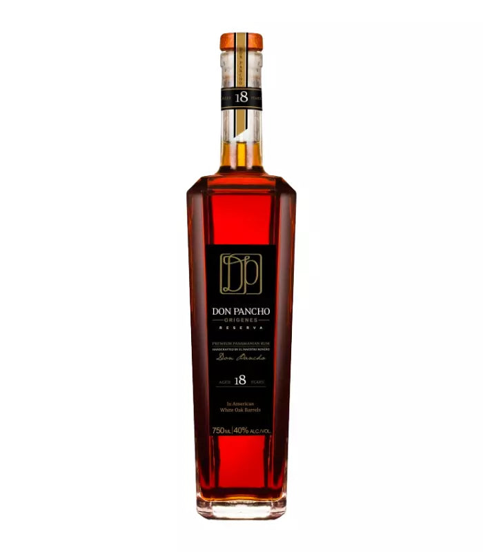 Buy Don Pancho 18 Year Aged Rum Origenes Reserva 750mL Online - The Barrel Tap Online Liquor Delivered