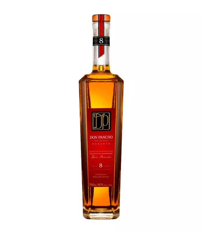 Buy Don Pancho 8 Year Aged Rum Origenes Reserva 750mL Online - The Barrel Tap Online Liquor Delivered