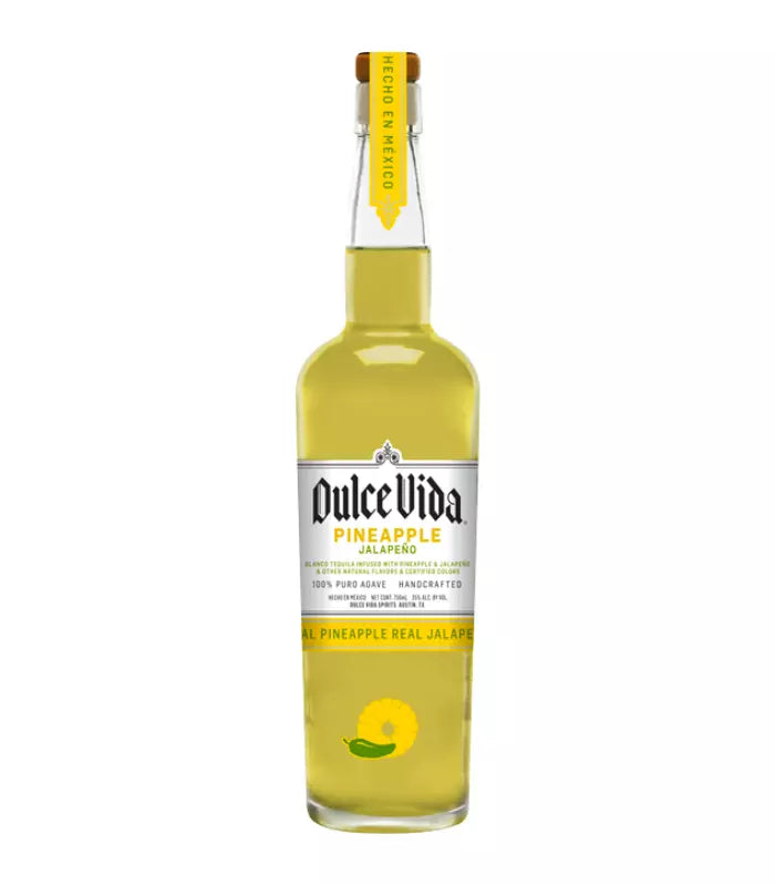 Buy Dulce Vida Pineapple Jalapeno Tequila 750mL Online - The Barrel Tap Online Liquor Delivered