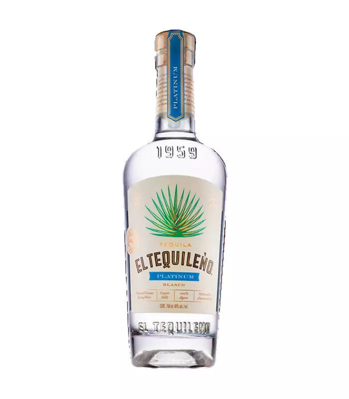 Buy El Tequileno Platinum Tequila Blanco 750mL Online - The Barrel Tap Online Liquor Delivered