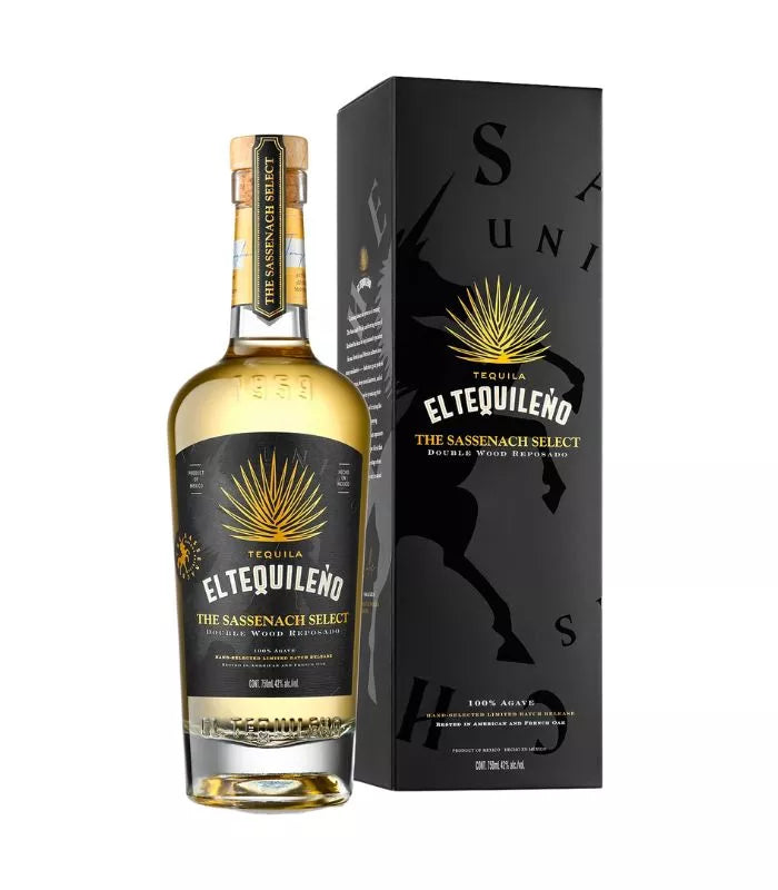Buy El Tequileno The Sassenach Select Double Wood Tequila Reposado 750mL Online - The Barrel Tap Online Liquor Delivered
