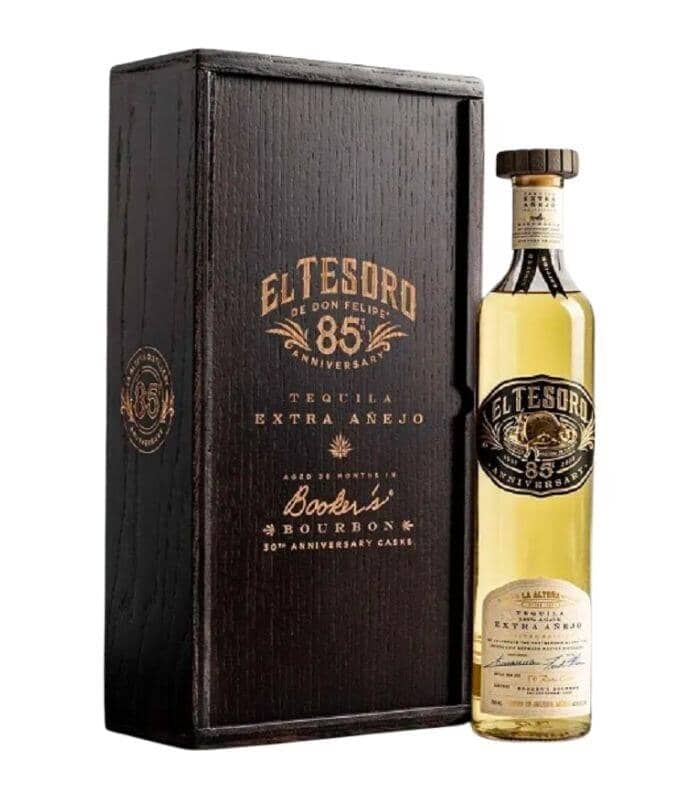 Buy El Tesoro 85th Anniversary Tequila Extra Anejo 750mL Online - The Barrel Tap Online Liquor Delivered