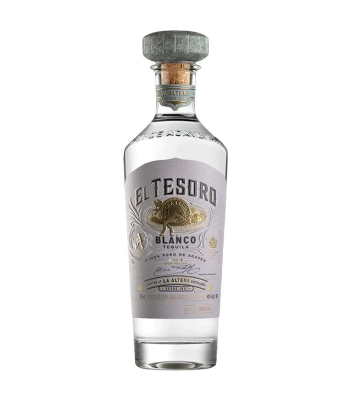 Buy El Tesoro Tequila Blanco 750mL Online - The Barrel Tap Online Liquor Delivered