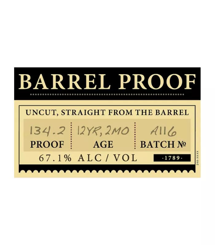 Buy Elijah Craig Barrel Proof Batch A116 750mL Online - The Barrel Tap Online Liquor Delivered